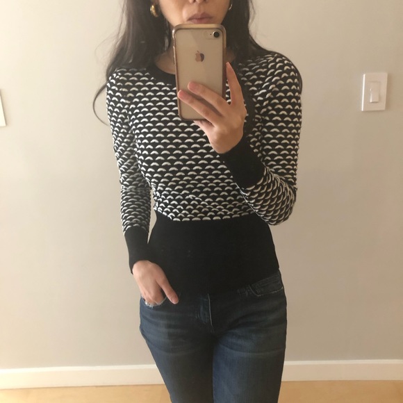 Karen Millen open back bow sweater - Picture 2 of 6